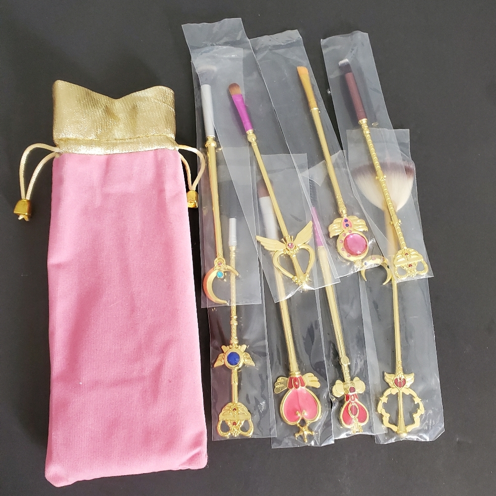 Sailor Moon makeup brushes set from Japan